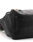 Chevre Gold Metallic Edge Hardware Velo Black