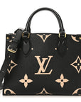 Empreinte Monogram Giant Onthego PM Black Beige