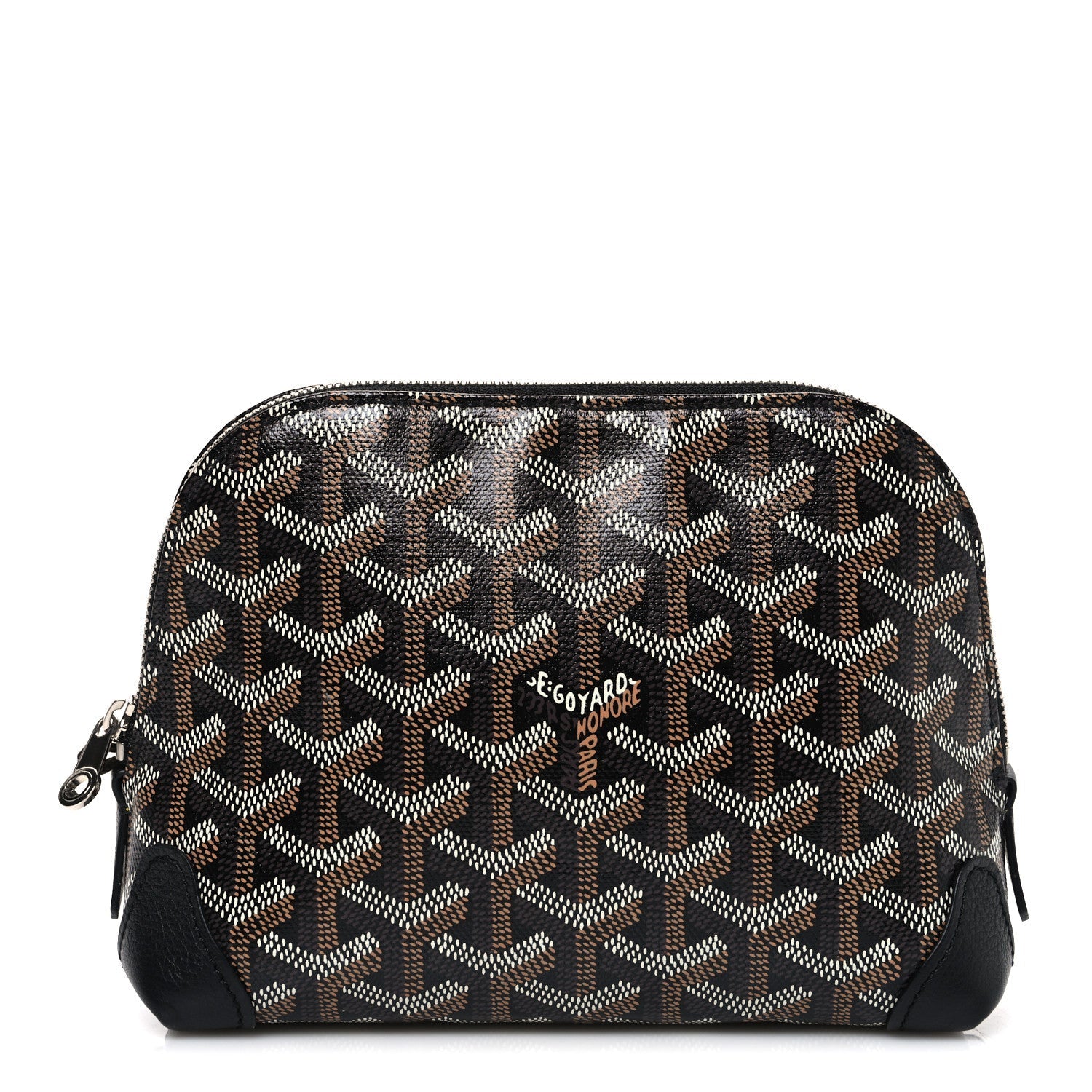 Goyardine Vendome Toiletry Pouch Black