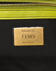 Nappa FF 1974 Embossed Baguette Wasabi