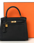 Togo Kelly Retourne 25 Black