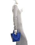 Taurillon Clemence Picotin Lock 22 MM Bleu Electrique