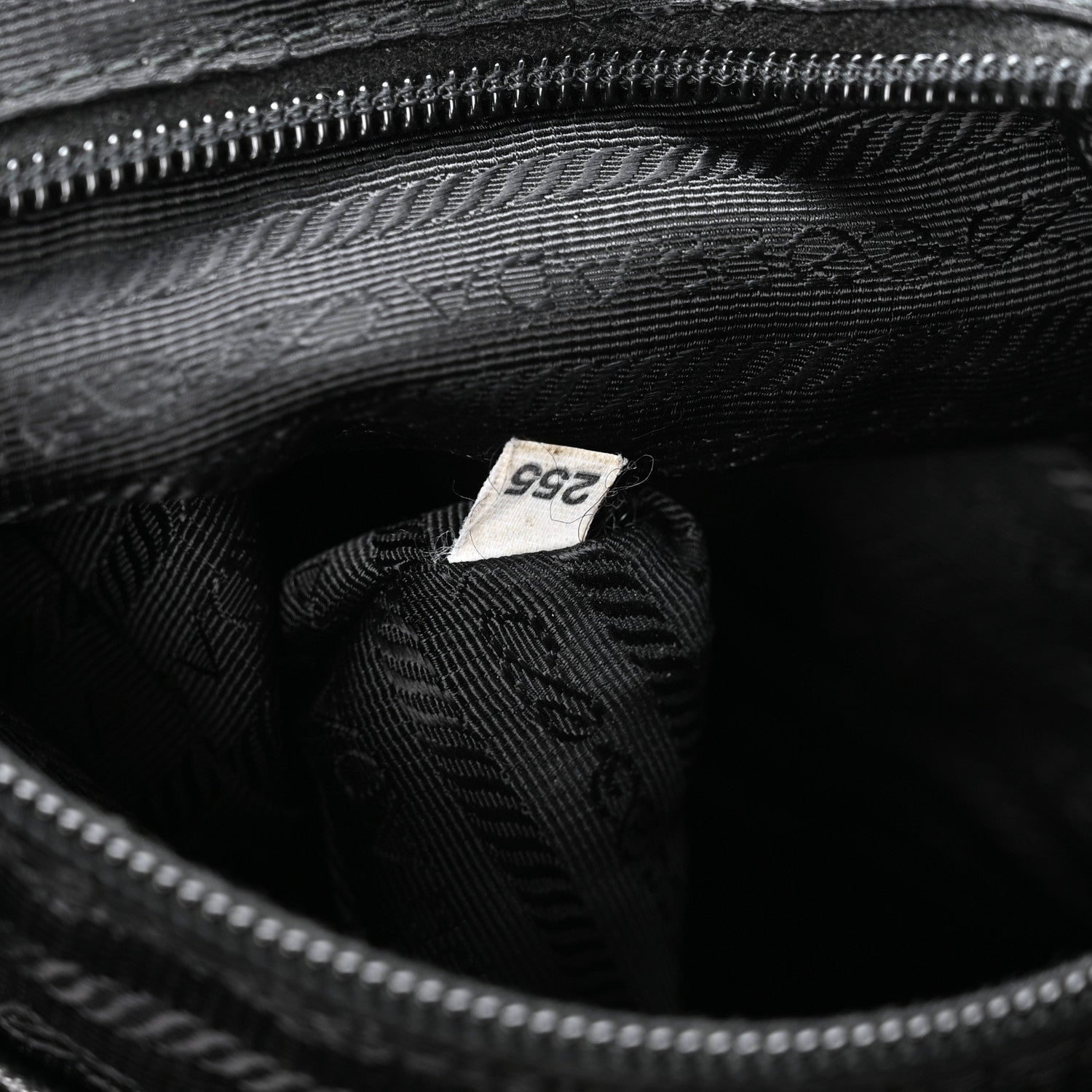 Re-Nylon Vela Saffiano Medium Backpack Black