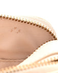 Perforated Calfskin Small Snapshot Camera Bag Tapioca