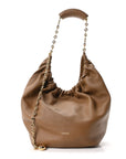 Mellow Nappa Medium Squeeze Bag Oak