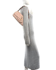 Vitello Daino Shoulder Bag Sabbia