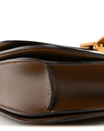 Box Calfskin Medium Classic Box Flap Bag Camel