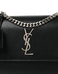 Calfskin Medium Monogram Sunset Black