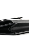 Saffiano City Calf Mini Envelope Bag Black