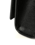 Grain De Poudre Small Monogram Kate Satchel Black