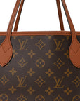 Monogram Calfskin Neo Neverfull Inside Out MM Tan