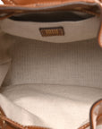 Soft Calfskin Medium Backpack Cognac