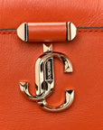 Calfskin Micro Hale Crossbody Amber Orange