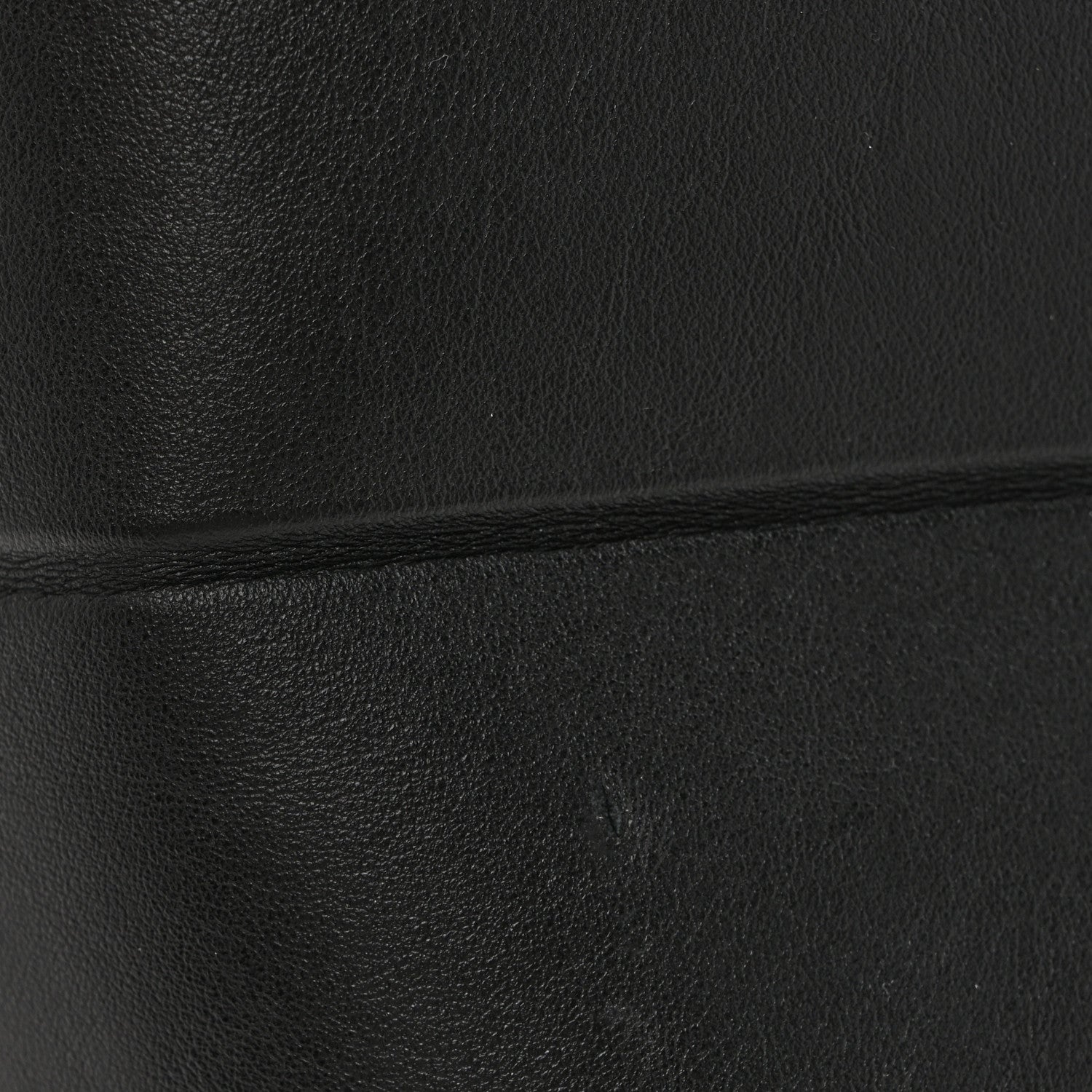 Shiny Calfskin Medium Puzzle Fold Tote Black