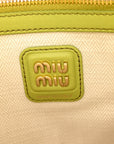 Camoscio Beau Top Handle Bag Edera