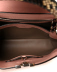 Taurillon Snakeskin Capucines PM Magnolia