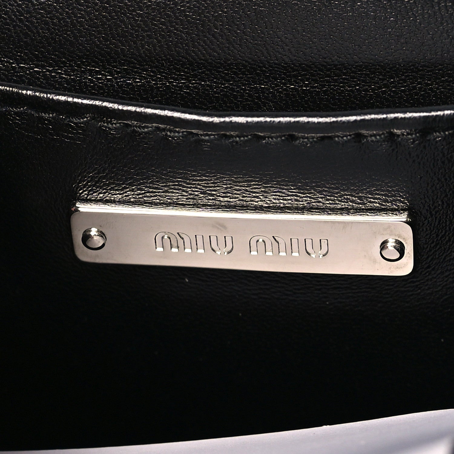 Nappa Crystal Starlight Mini Clutch Bag Black