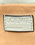 Calfskin Mini Flamenco Knot Clutch Ash Grey
