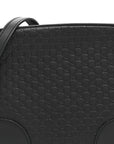 MicroGCCIssima Mini Bree Messenger Bag Black