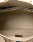Smooth Calfskin Small Bel Air Carry All Bag Soya