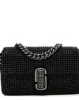 The Rhinestone J Marc Mini Shoulder Bag Black
