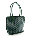 Goyardine Reversible Mini Anjou Green
