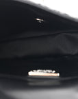 Sequins Chevron Mini Rectangular Flap Black Blue