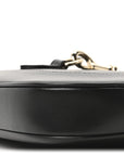 Calfskin Small Jackie Shoulder Bag Black