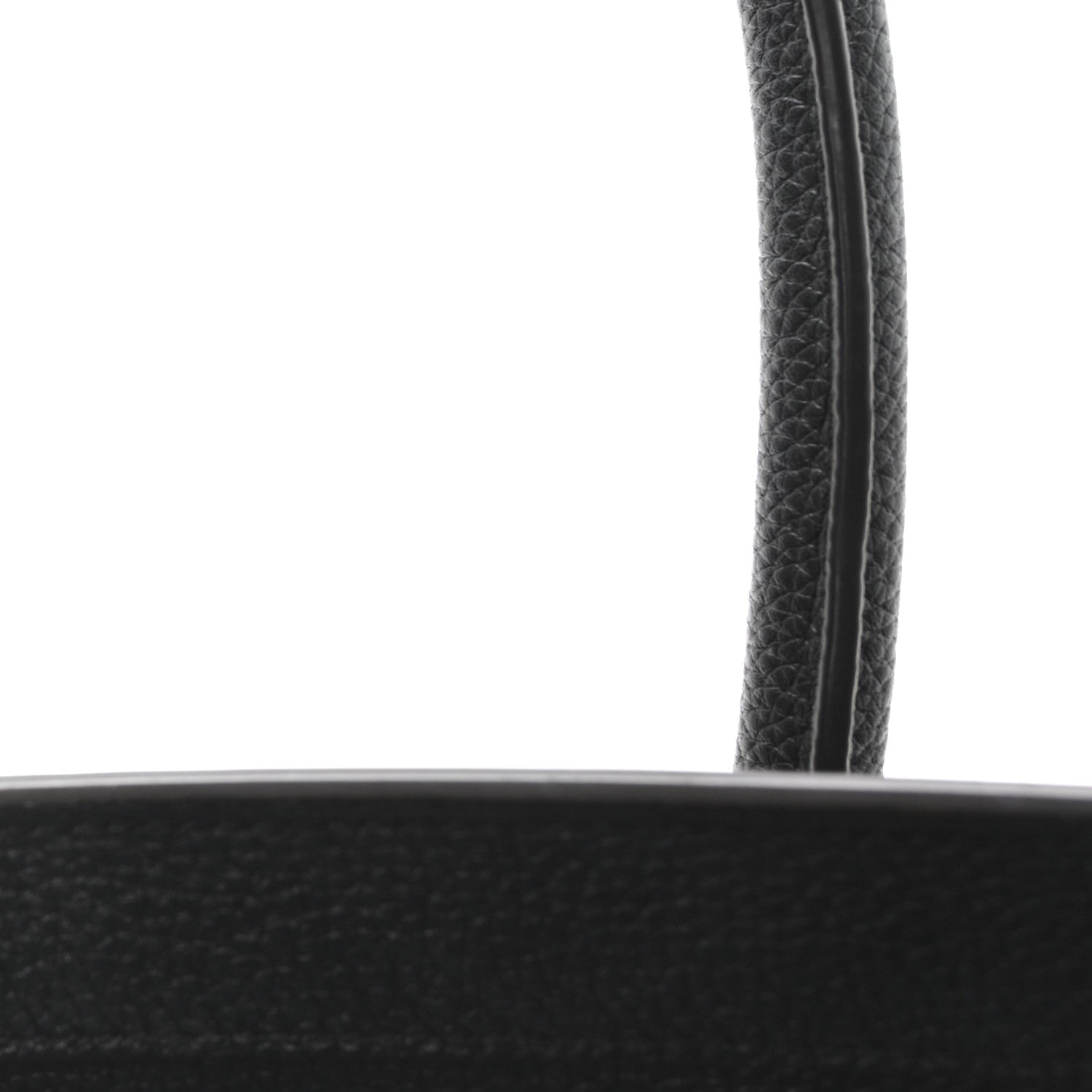 Drummed Calfskin Mini Luggage Black