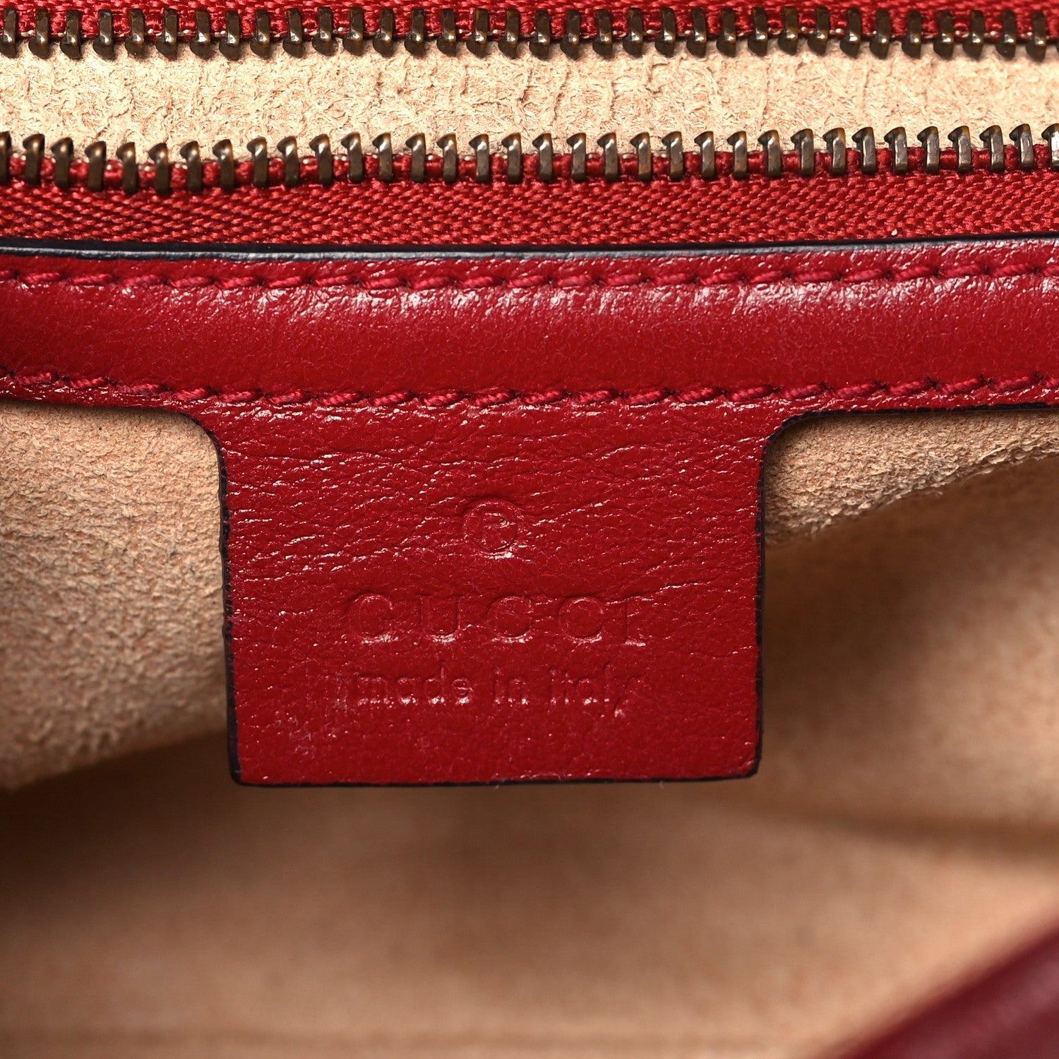 Vintage Effect Calfskin Matelasse Diagonal Small Torchon GG Marmont Shoulder Bag Black Romantic Cherry