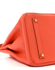 Togo BIRKIN 35 Orange Poppy