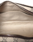 Soft GG Supreme Monogram Medium Ophidia Belt Bag Dark Brown