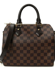 Damier Ebene Speedy Bandouliere 25