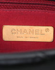 Lambskin Quilted Medium CHNL 19 Flap Black