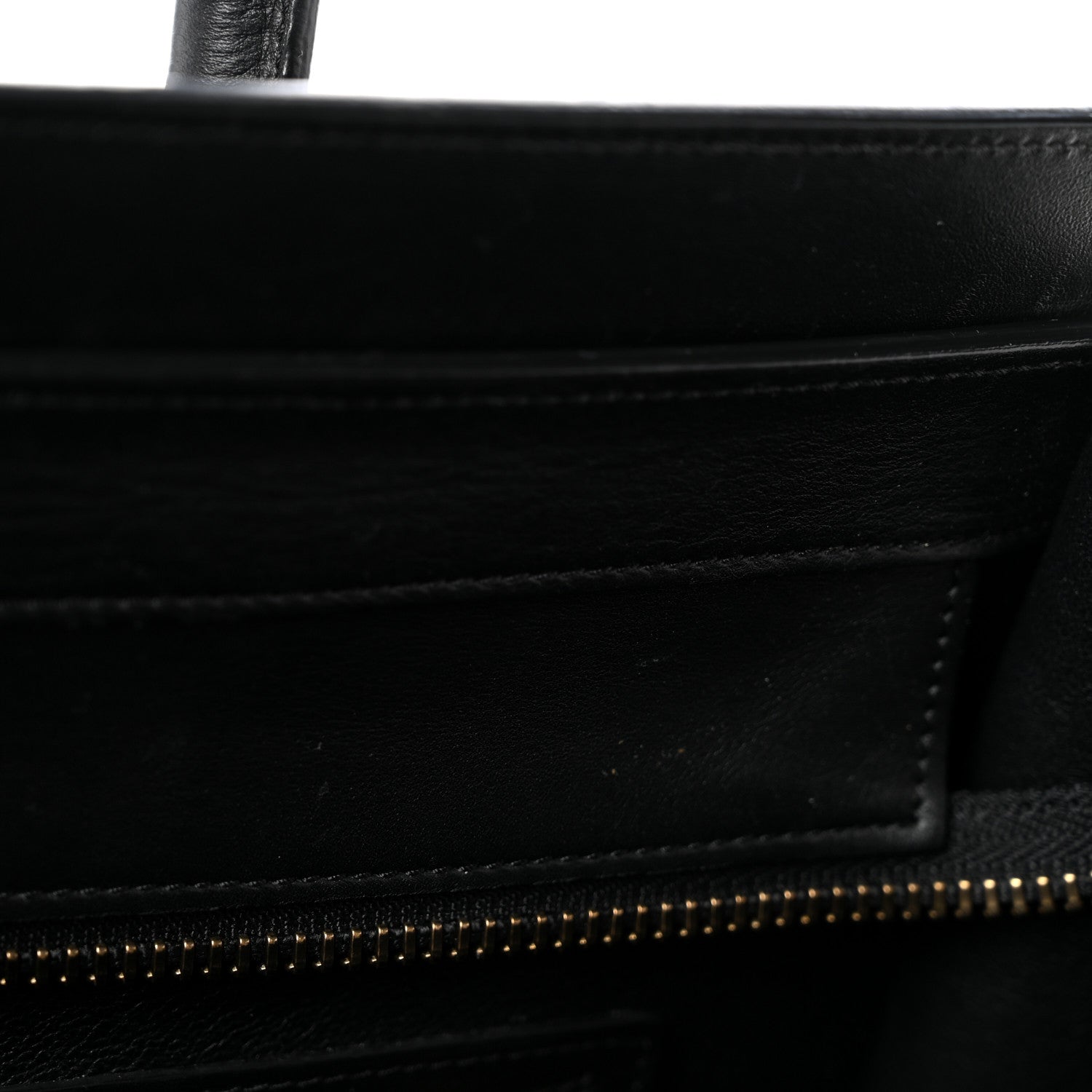 Smooth Calfskin Mini Luggage Black