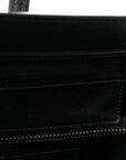 Smooth Calfskin Mini Luggage Black