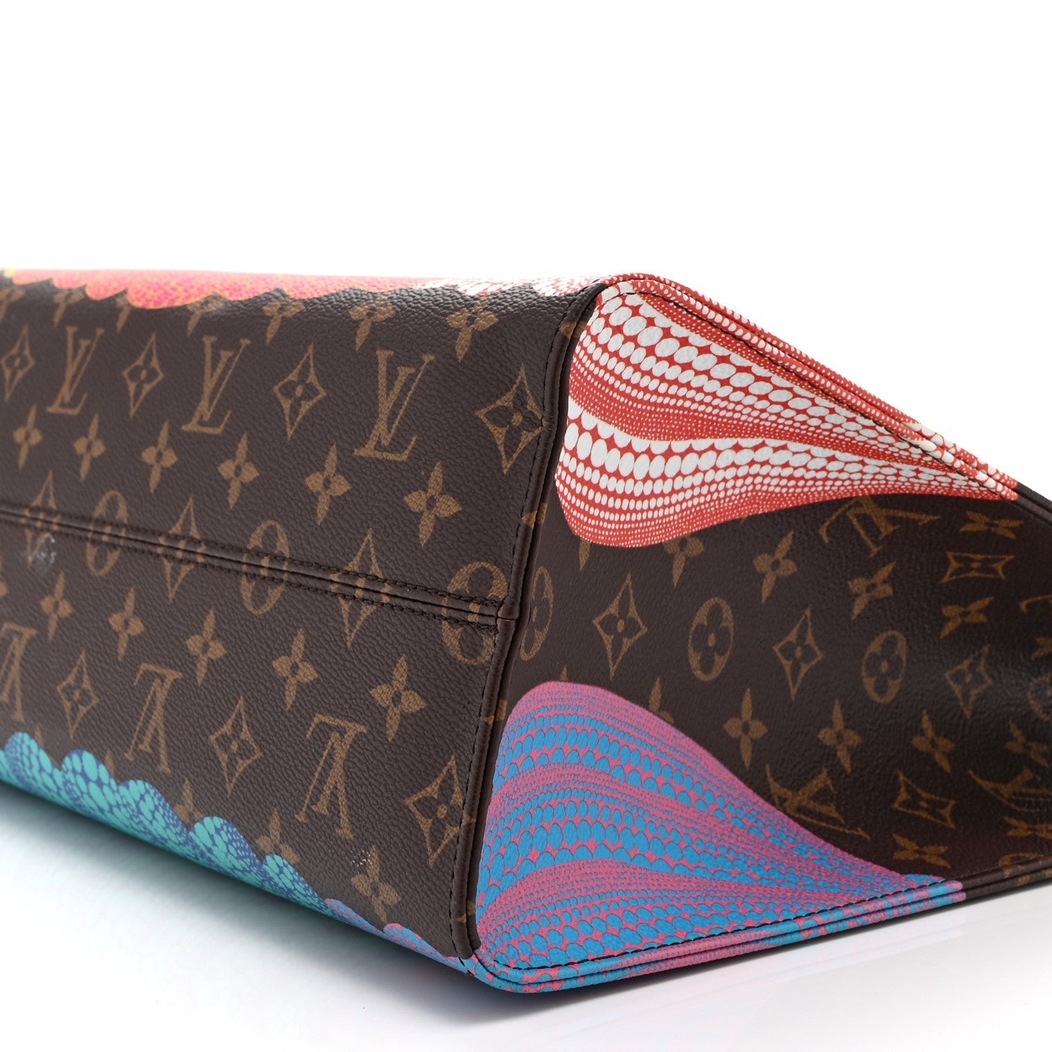 LV X YK Monogram Pumpkin Onthego MM Multicolor