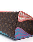 LV X YK Monogram Pumpkin Onthego MM Multicolor