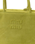 Camoscio Beau Top Handle Bag Edera