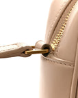 Calfskin Matelasse Monogram Lou Camera Bag Dark Beige