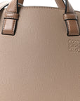 Soft Grained Calfskin Small Hammock Nugget Shoulder Bag Sand Mink
