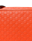 Soft MicroGCCIssima Mini Bree Messenger Bag Sun Orange