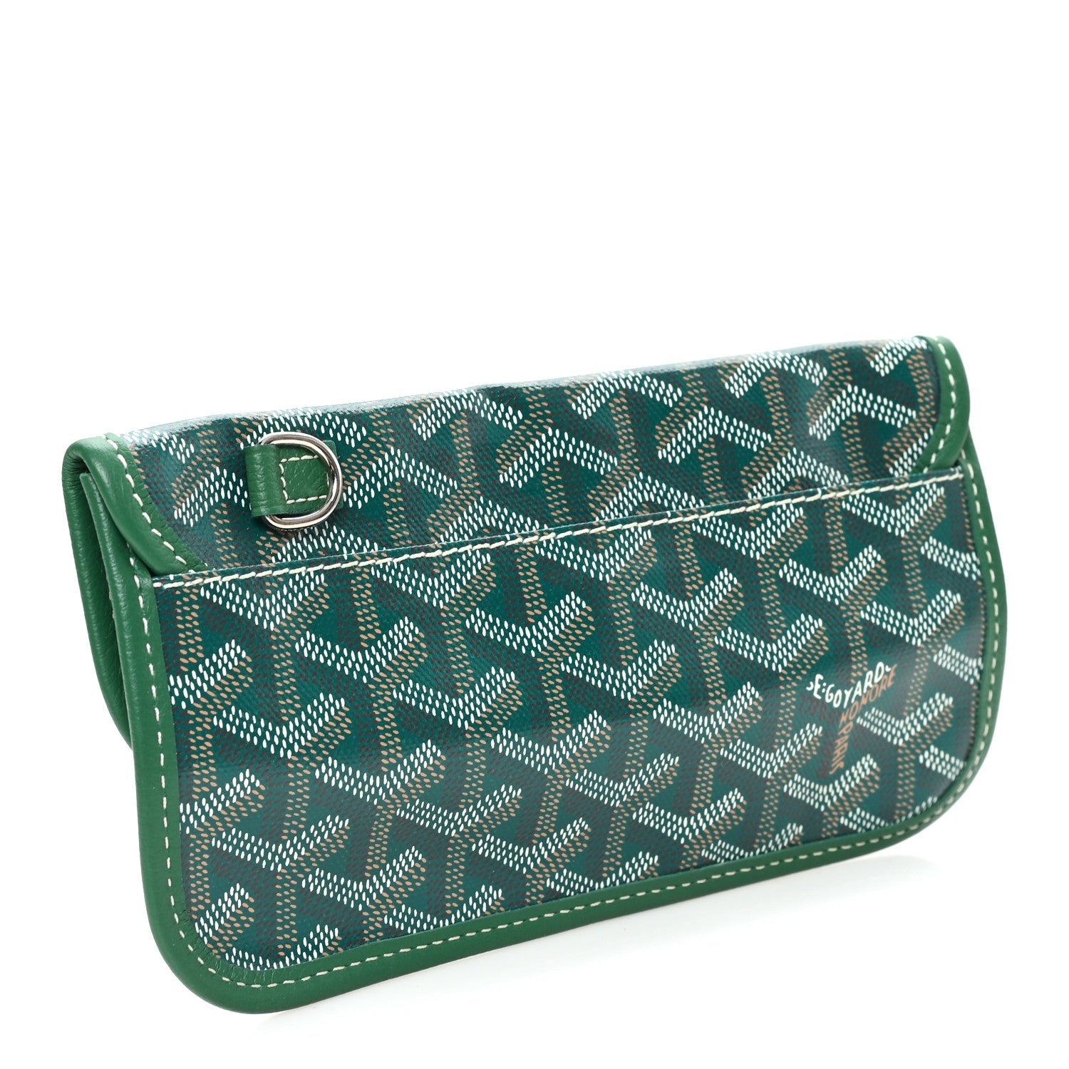 Goyardine Pouch Green