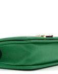 Caviar Quilted Small Boy Flap Green