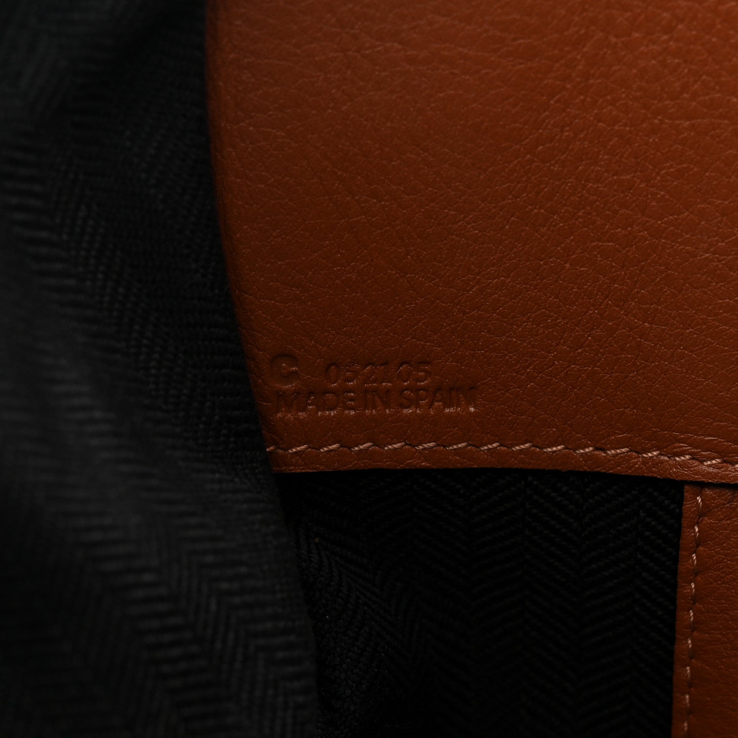 Calfskin Small Hammock Shoulder Bag Tan