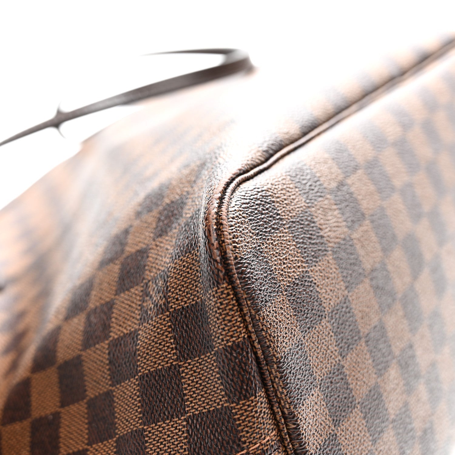 Damier Ebene Neo Neverfull MM Rose Ballerine