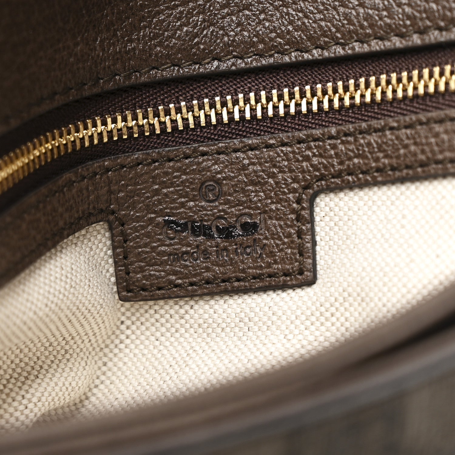 GG Supreme Monogram Textured Dollar Calfskin Web Medium Blondie Top Handle Shoulder Flap Bag Beige Ebony New Acero