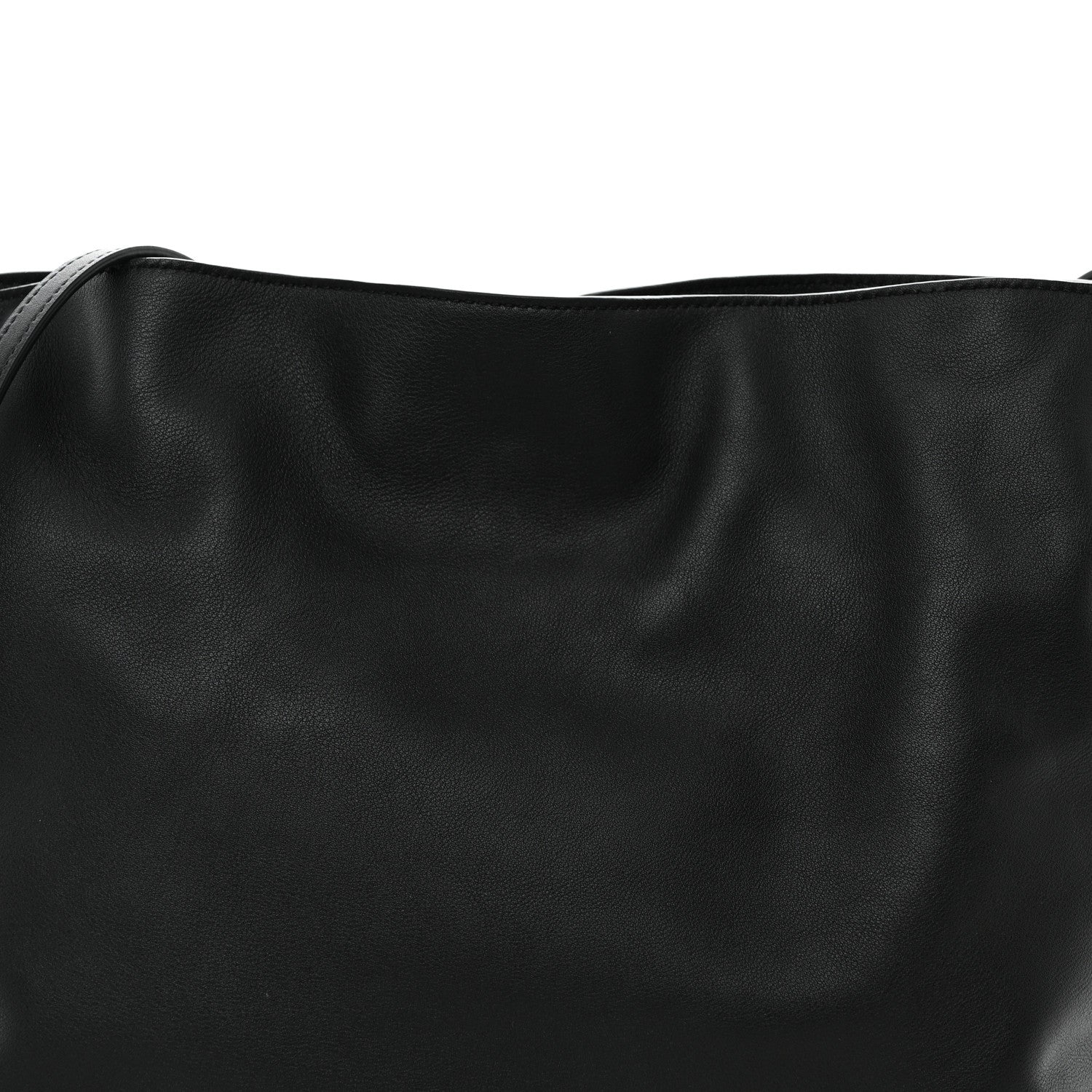 Nappa Medium Flamenco Knot Bag Black