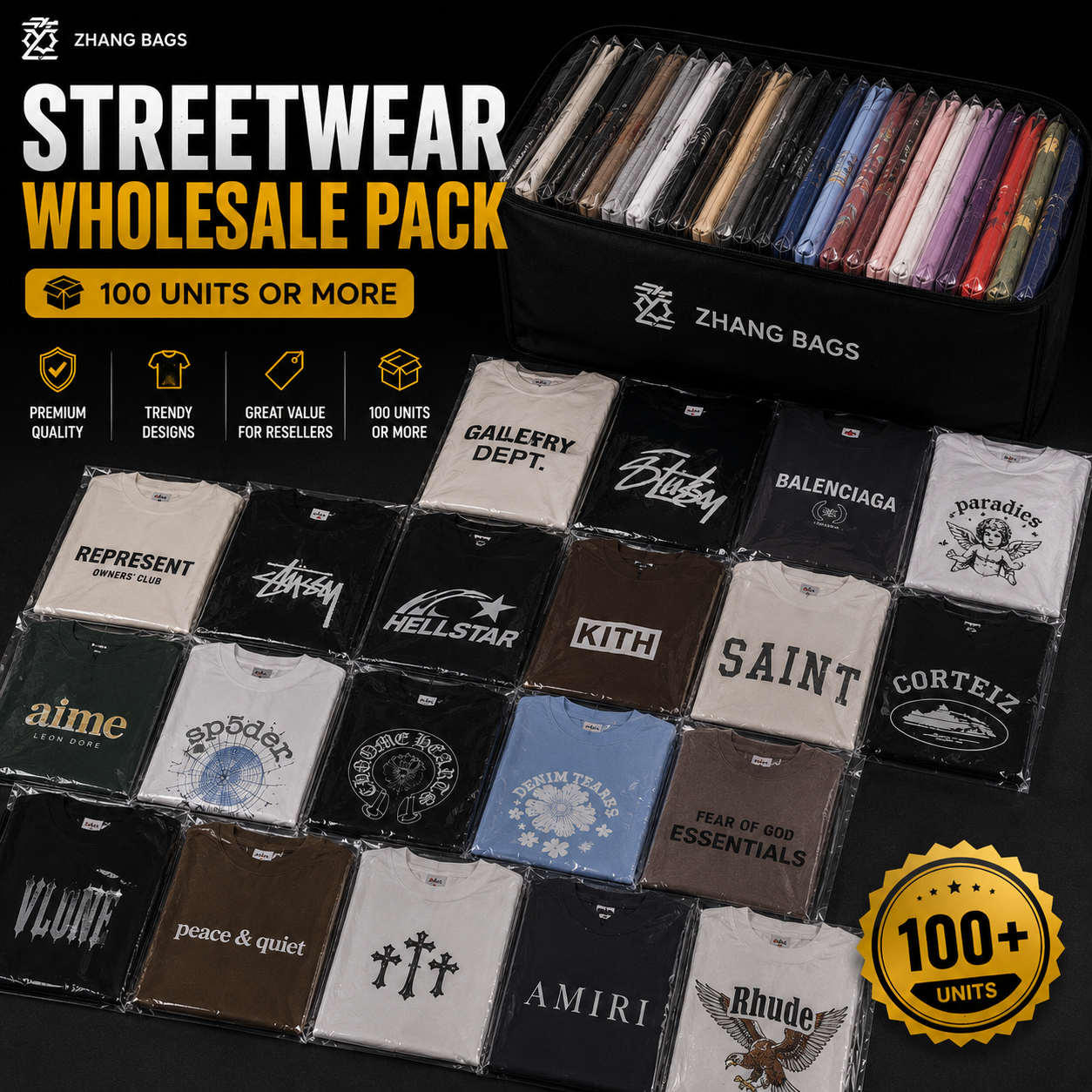 Streetwear T-Shirts Collection Pack