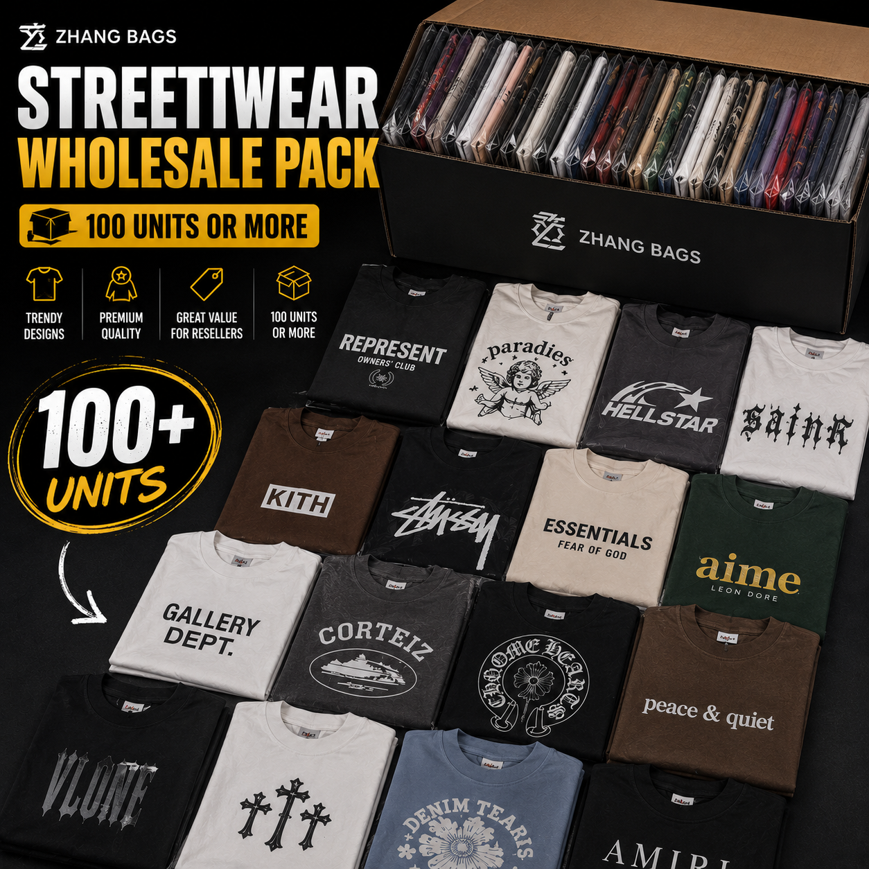 Streetwear T-Shirts Collection Pack